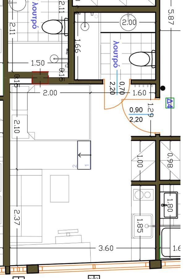 New Deluxe Studio 4 Downtown Thessaloniki- Fully Equiped Exterior foto